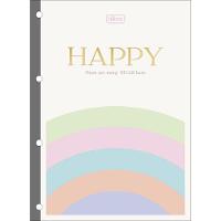 Refil Tiliflex Para Caderno Argolado Universitário Happy 80 Folhas Tilibra - 1