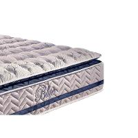 Cama Box King: Colchão Molas Ensacadas Paropas Blue + Base Crc Rústico Black (193x203) - 6