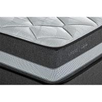 Cama Box Queen: Colchão Molas Bonnel Herval Maxspring Minsque C1625 + Base Crc Suede Gray (158x198x27) - 3