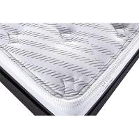 Cama Box Viúva: Colchão Ortopédico Herval Georgetown C1620 Ergoplus + Base Crc Suede Gray (128x188x25) - 6