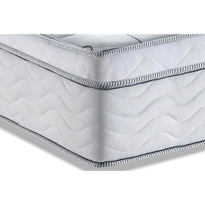 Cama Box Solteiro: Colchão Molas Superpocket Ensacadas Ortobom Freedom Visco + Base Crc Suede Black (88x188)