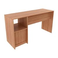 Mesa Escrivaninha Casal Com Gaveteiro Ripado Me4174 Branco Tecno Mobili - 5