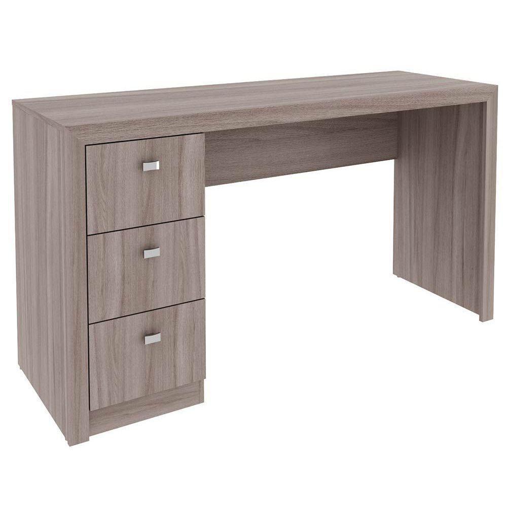 Mesa De Computador Me4102 Com 3 Gavetas Branco Tecno Mobili - 8