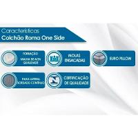 Cama Box Baú Casal: Colchão Molas Ensacadas Luckspuma Roma + Base Crc Suede Black (138x188) - 2