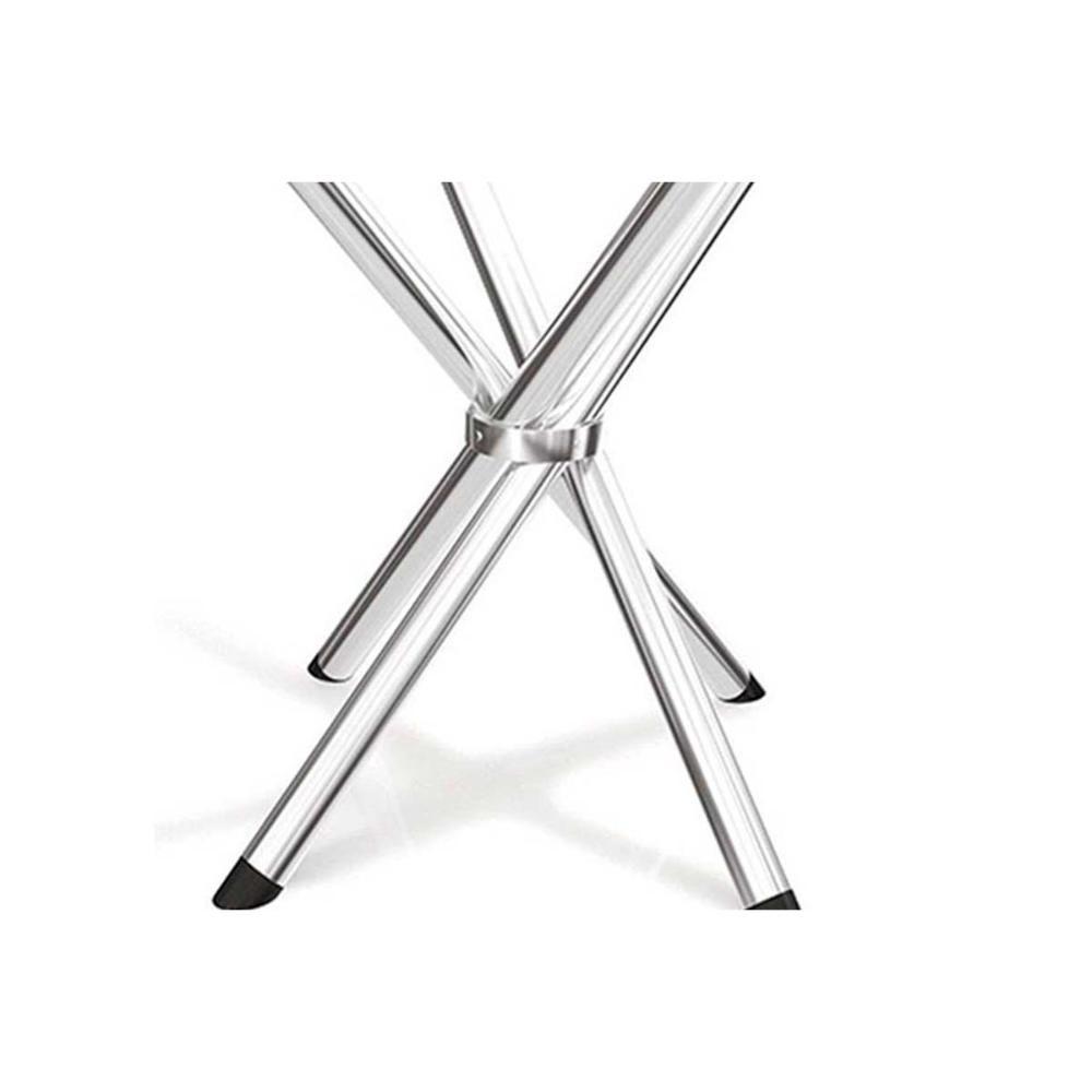 Mesa Para Cozinha Volga Com Tampo 90cm Preto Fosco Nogueira Kappesberg - 4