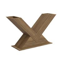 Base De Mesa Para Cozinha Amora Ba35 Madeirado Sem Tampo Canela Kappesberg - 1