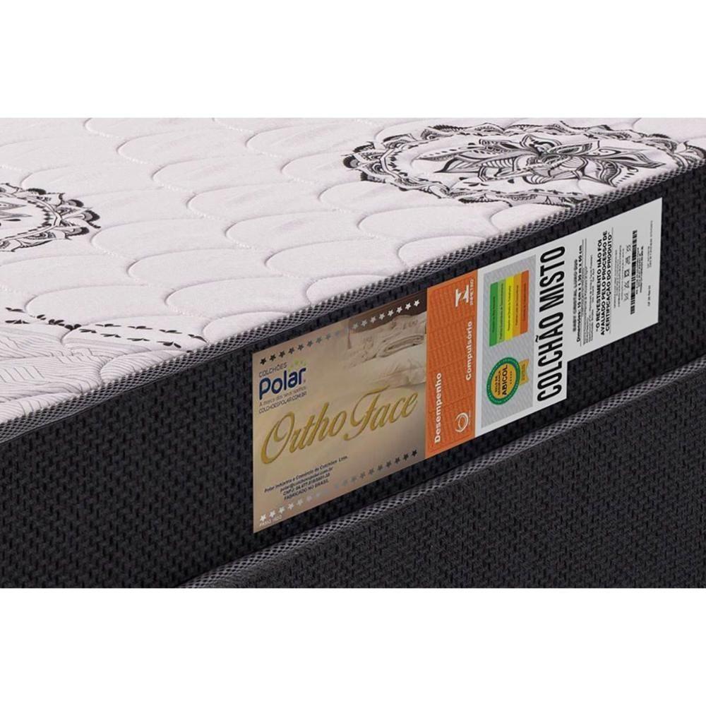 Colchão Solteiro Anatômico D28 - Orthoface Black (88x188x19) - Polar - 2