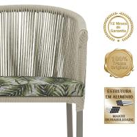 Mesa E 6 Cadeiras De Jantar Noronha Fendi E5 Trama Original Rami - 5