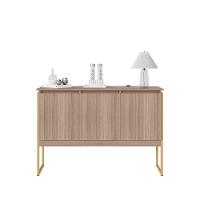 Buffet 3 Portas Moderno Amsterdam - Montana Dourado Montana Dourado - 4