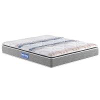 Colchão Queen Espuma D45 Guarda Costas Pillow Top Gray (158x198x24) - Probel - 1