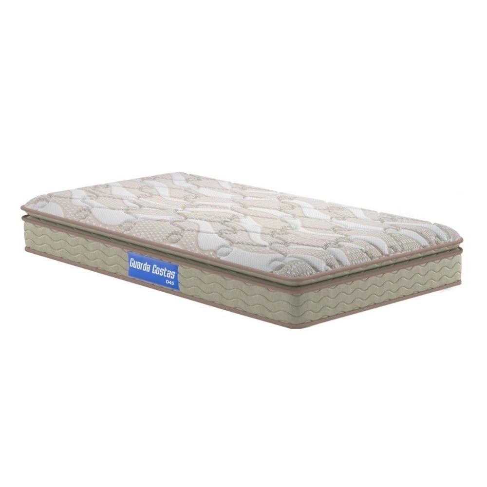 Colchão Solteiro Espuma D45 Guarda Costas Pillow Top Clean (78x188x24) - Probel - 1