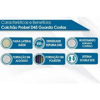 Colchão Solteiro Espuma D45 Guarda Costas Pillow Top Clean (78x188x24) - Probel - 3