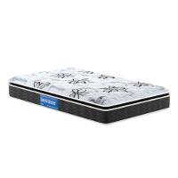 Colchão Solteiro Espuma D40-20 Guarda Costas Premium Hiper Firme Euro Pillow Black (88x188x22) - Probel - 1