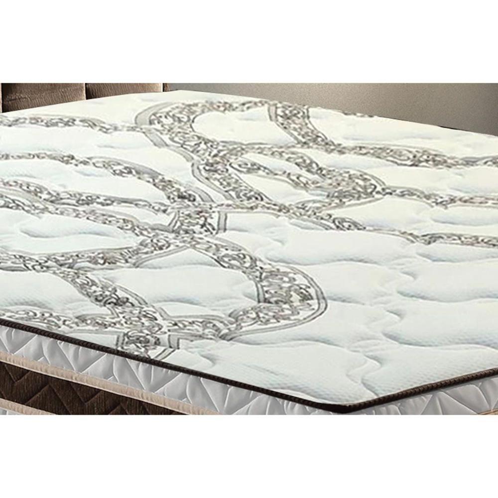 Conjunto Box Baú King: Colchão Espuma Paropas D45 Resiste Hotel Douface + Base Crc Suede Clean (193x203) - 5