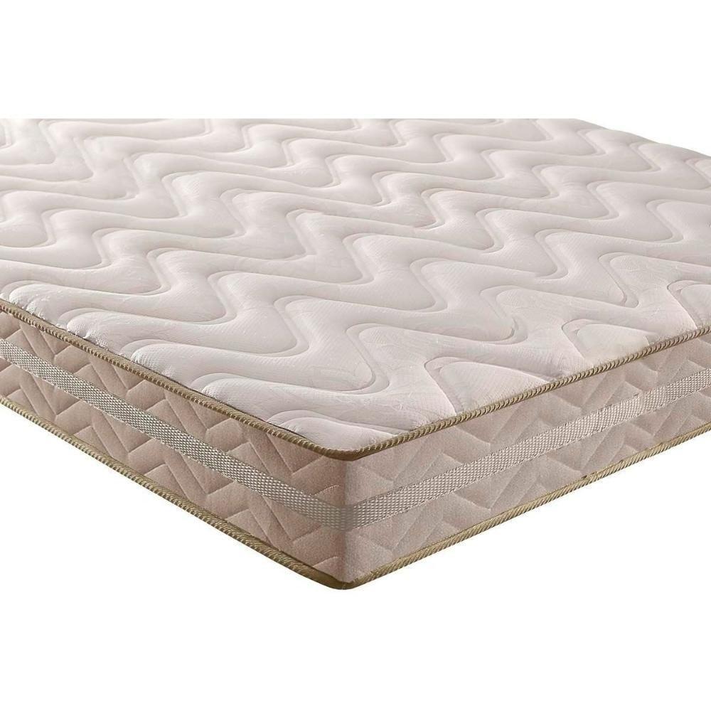 Conjunto Box Baú Casal: Colchão Espuma Paropas D28 - Master Ag80 Clean Double Face 17 + Base Crc Courano White (138x188) - 4