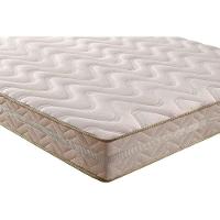 Conjunto Box Baú Casal: Colchão Espuma Paropas D28 - Master Ag80 Clean Double Face 17 + Base Crc Courano White (138x188)