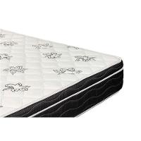 Conjunto Box Baú Solteiro: Colchão Molas Ortobom Nanolastic Physical + Base Crc Courano Black(88x188) - 6