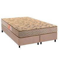 Conjunto Box Queen: Colchão Espuma Paropas D33 Pasquale Wave Clean + Base Crc Suede Clean (158x198) - 1