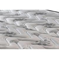 Conjunto Box Baú Queen: Colchão Espuma Paropas D45 Pasquale Wave Black + Base Crc Suede Black (158x198) - 5