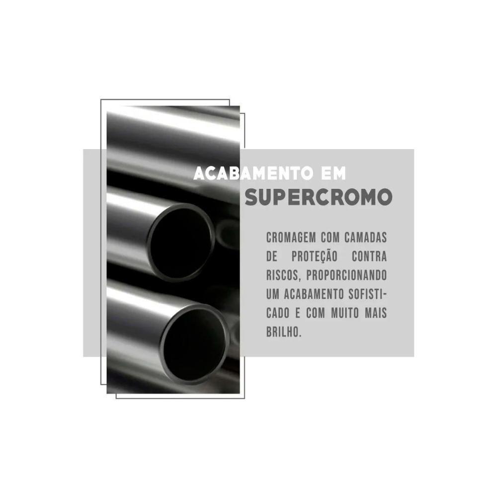 Sala De Jantar 1545 Aço Com Tampo Madeirado 87x87cm E 4 Cadeiras 1708 Pretolegno Preto Preto Carraro - 4