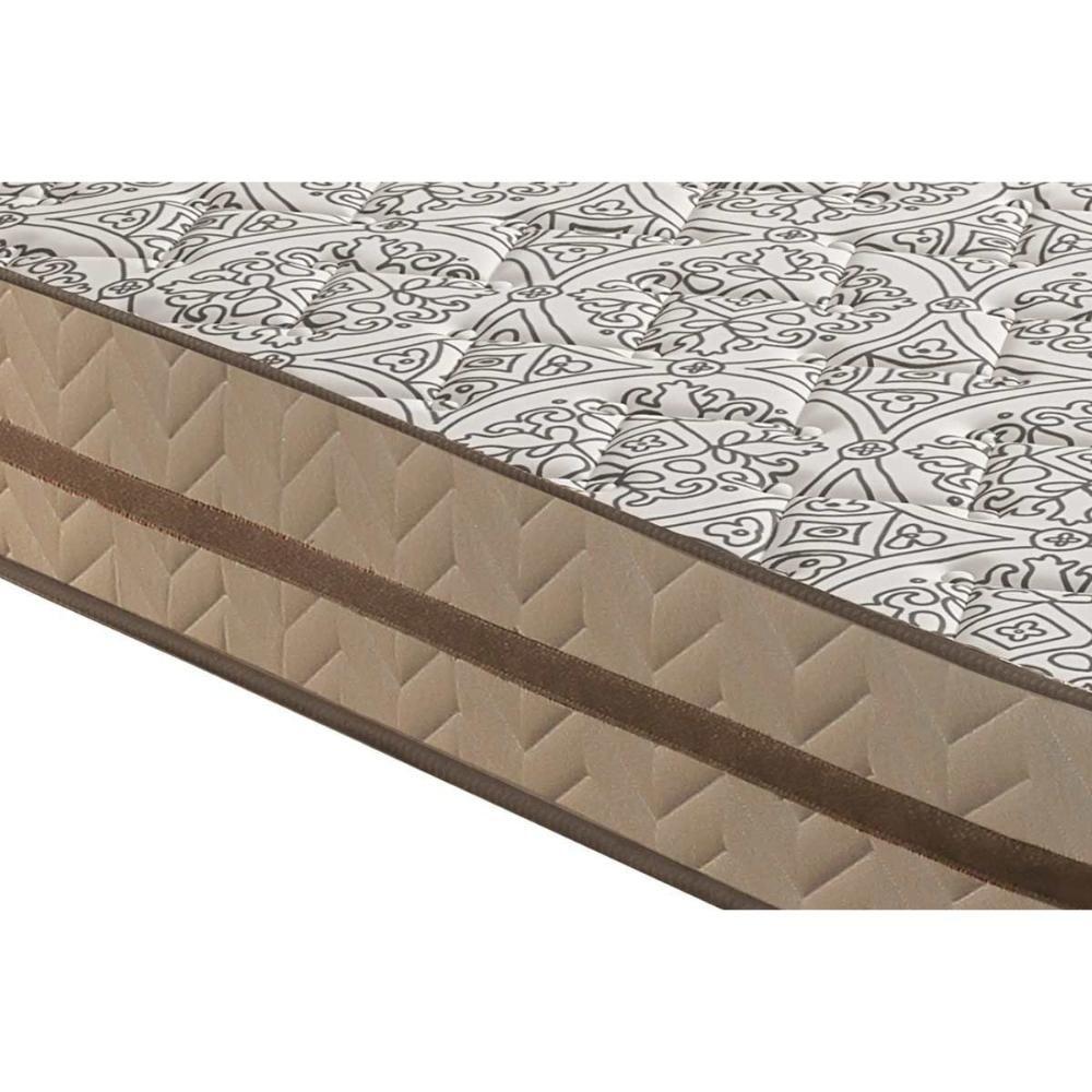 Conjunto Box Solteiro: Colchão Molas Paropas Ensacadas Basic + Base Crc Suede Clean (88x188) - 6