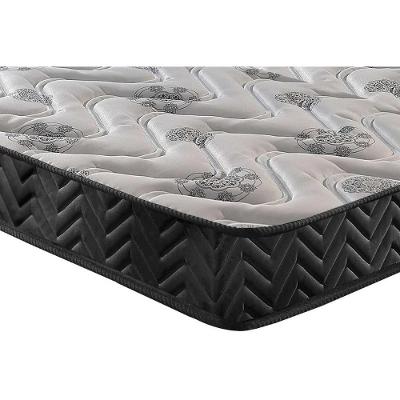 Conjunto Box Baú Queen: Colchão Espuma Paropas D45 Pasquale Wave Black + Base Crc Suede Black (158x198)