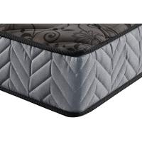 Conjunto Box King: Colchão Espuma Paropas Compact Ag 65 - D23 Royalle Rústico Prata + Base Crc Suede Black (193x203) - 2