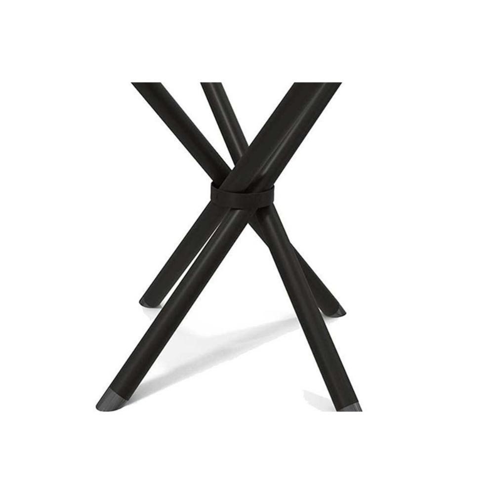 Mesa Para Cozinha Volga Com Tampo 90cm Cromada Nogueira Kappesberg - 3