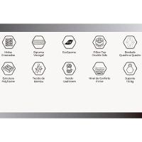 Cama Box Baú Queen: Colchão Molas Ensacadas Herval Royals Sleep C1666 + Base Crc Suede Clean (158x198x35) - 2