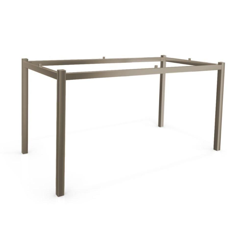 Base De Mesa Para Cozinha Reno M001 Aço Sem Tampo Niquel Kappesberg - 1