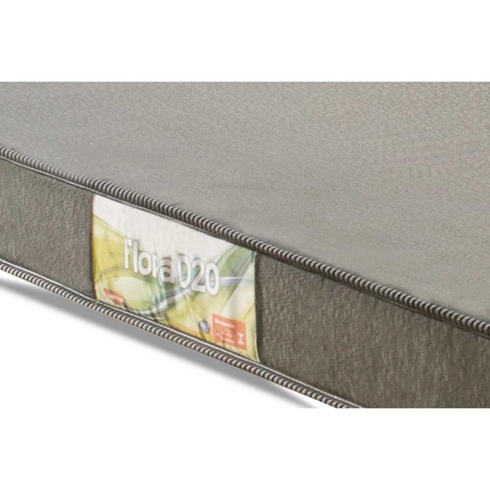 Colchão Viúva Espuma D20 Flora Liso (128x188x12) - Herval - 2