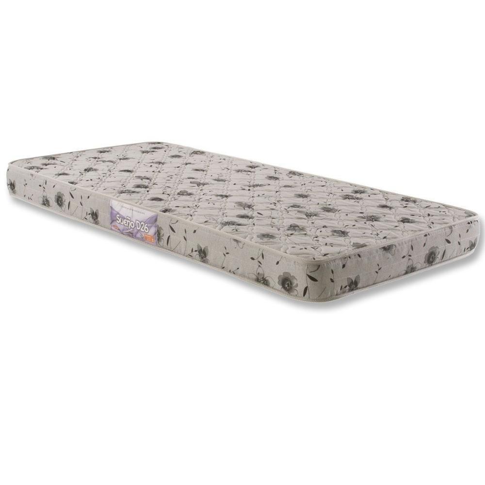 Colchão Solteiro Espuma D26 Sueño Liso (88x188x14) - Herval - 1