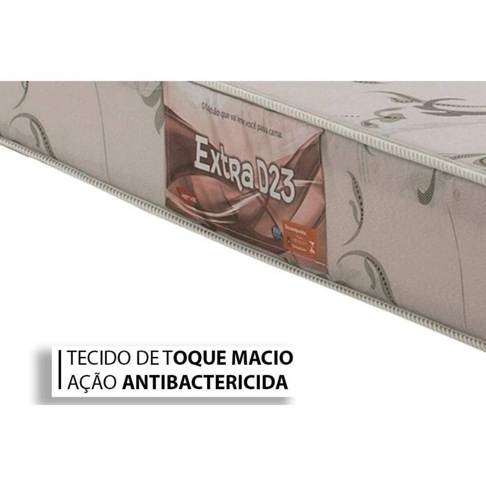 Colchão Casal Espuma D23 Extra Liso (138x188x14) - Herval - 4