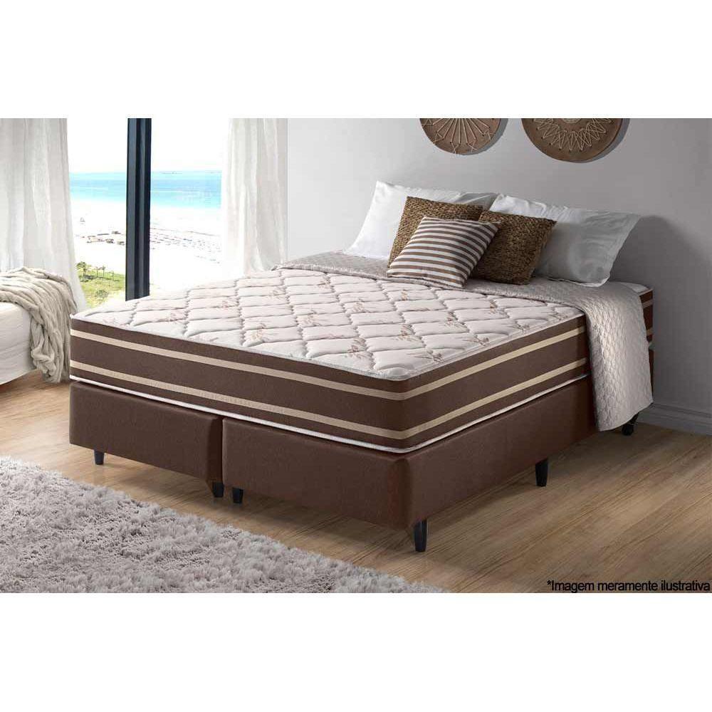 Colchão Viúva Molas Superlastic Duo Sono Df Euro Pillow Brown (128x188x30) - D Angelis Anjos - 6
