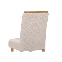 Kit 6 Cadeiras Sala Jantar Malu 6 Un Nature Suede Light Marrom Amendoa - 3