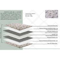 Conjunto Box Solteiro: Colchão Espuma Herval D28 - Ag65 Ortopedic Black + Base Crc Courano White (88x188) - 9