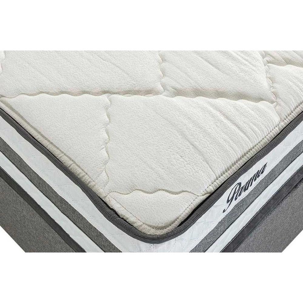Conjunto Box Solteiro: Colchão Molas Herval Ensacadas Parma + Base Crc Suede Gray (88x188) - 5
