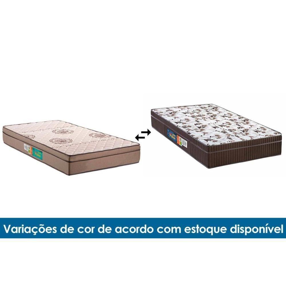 Colchão Solteiro Espuma D33 Pérola Euro Pillow (88x188x24) - Polar - 5