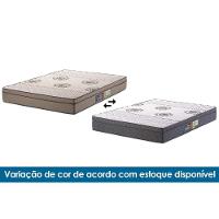 Cama Box Baú Casal: Colchão Espuma D45 Polar Pérola Fort + Base Crc Suede Clean (138x188) - 7