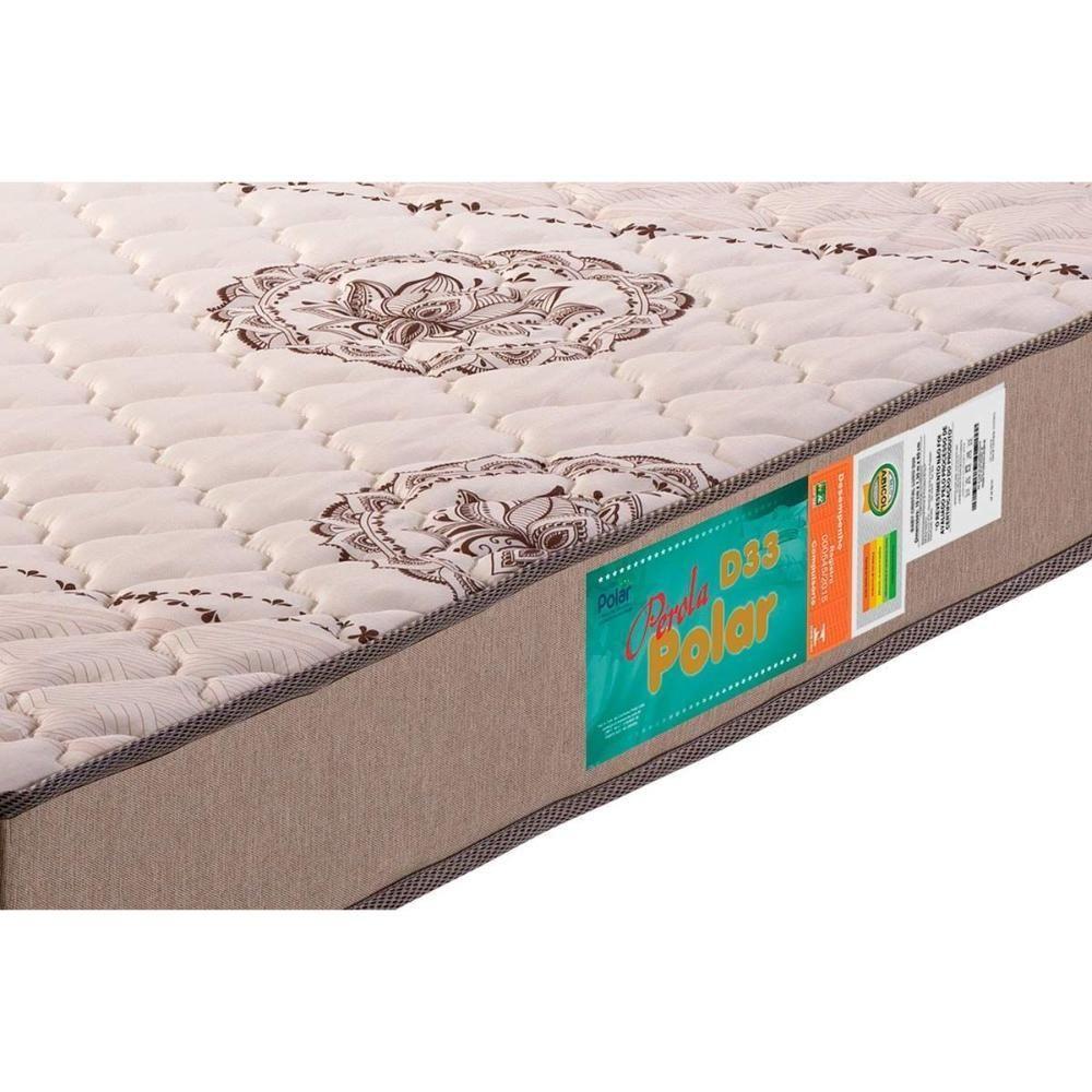 Colchão Casal Espuma D33 Pérola (138x188x12) - Polar - 6