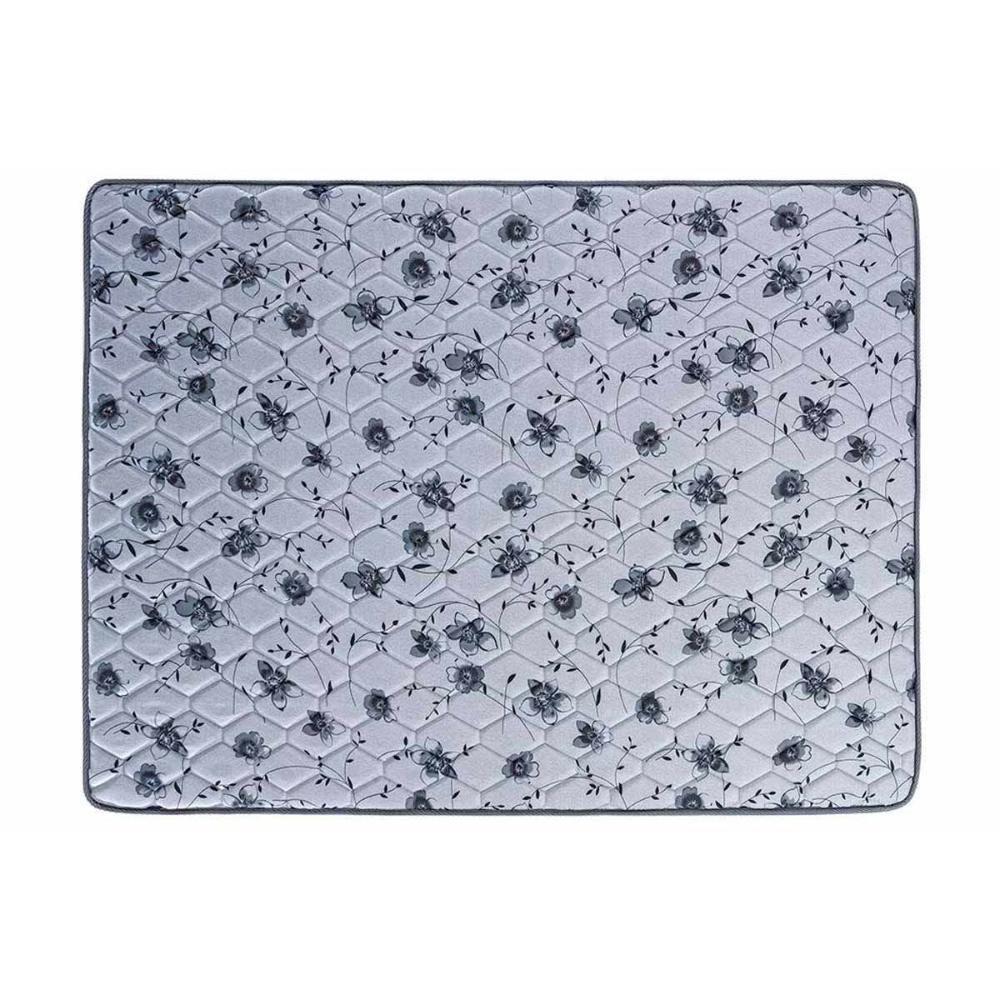 Conjunto Box Solteiro: Colchão Anatômico Herval Compact Ag 65 - Ag Biello + Base Crc Suede Black (88x188) - 6