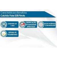 Colchão Casal Espuma D28 Pérola (138x188x17) - Polar - 3