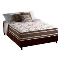 Conjunto Box Viúva: Colchão Molas Superlastic Duo Sono + Base Crc Suede Brown (128x188) - 1