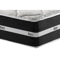 Cama Box Baú Casal: Colchão Molas Ensacadas Superlastic Classic + Base Crc Suede Black (138x188) - 5