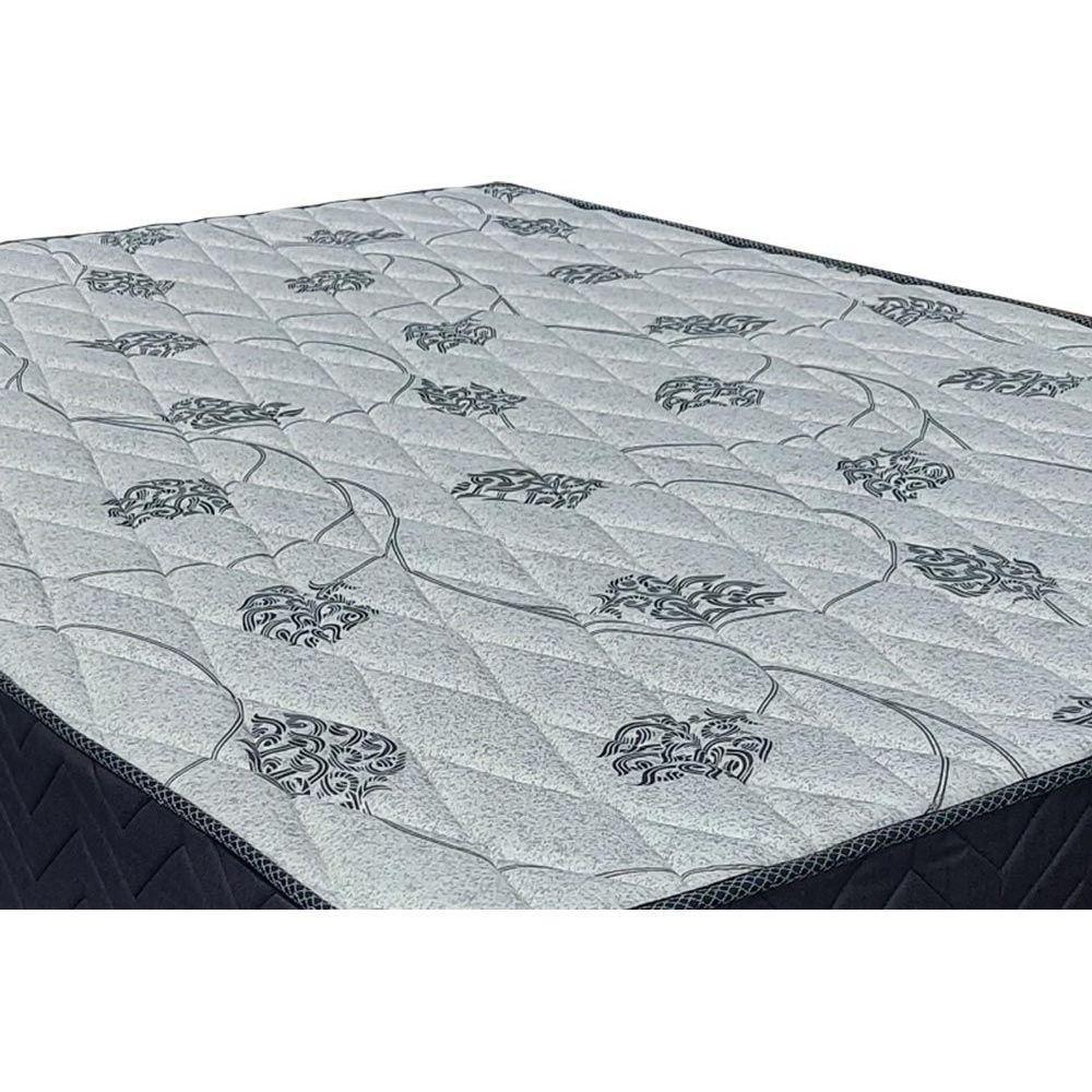 Cama Box Baú Casal: Colchão Anatômico Orthoflex Sogni Unic Face + Base Crc Courano Black (138x188) - 8