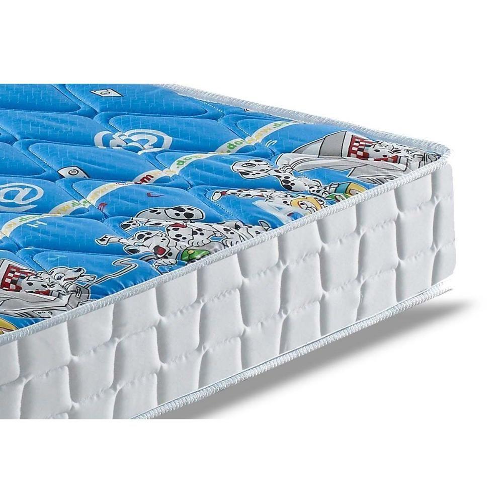 Colchão Solteiro Espuma D20 Mike Blue (78x188x14) - D Angelis Anjos - 3