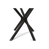 Mesa Para Cozinha Volga Com Tampo 90cm Niquel Nogueira Kappesberg - 4