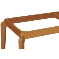 Mesa Para Cozinha Petra Com Tampo Madeirado Com Vidro 90x170cm Carvalho Preto Fosco Vidro Preto Kappesberg - 5