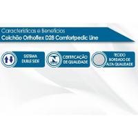 Colchão Viúva Espuma D28 Comfortpedic Line (128x188x14) - Orthoflex - 2