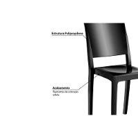 Conjunto Mesa Sala Jantar Reno Com Tampo De Vidro 90x90cm E 4 Cadeiras Hydra Plus Cromada Capuccino Kappesberg